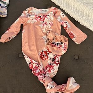Baby Gown with Bow